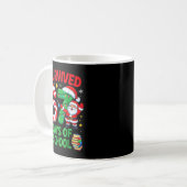 Mug I Survived 67 Days Of School Christmas Candy Cane  (Devant gauche)