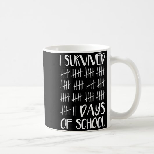 Mug I Survived 67 Days Of School Funny 67 Meme Tally M (Droite)