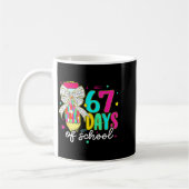 Mug I Survived 67 Days Of School Funny 67 Meme Teacher (Gauche)