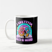 Mug I Survived 67 Days Of School Funny 67 Teachers Stu (Gauche)