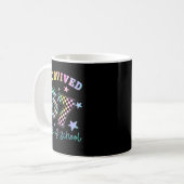 Mug I Survived 67 Days Of School Funny 67 Teachers Stu (Devant gauche)