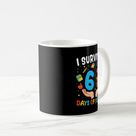 Mug I Survived 67 Days Of School Funny 67th Day Teache (Devant droit)