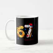 Mug I Survived 67 Days Of School Funny 6 7 Baseball Te (Gauche)