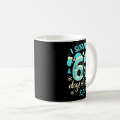 Mug I Survived 67 Days Of School Funny Christmas Teach (Devant droit)