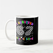 Mug I Survived 67 Days Of School Funny Meme Teacher St (Gauche)