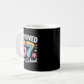Mug I Survived 67 Days Of School Funny Six Seven 6 7 M (Devant gauche)