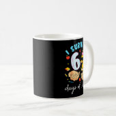 Mug I Survived 67 Days Of School Funny Student Style (Devant droit)