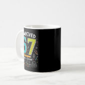 Mug I Survived 67 Days Of School _ Funny Teacher & (Devant gauche)