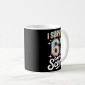 Mug I Survived 67 Days Of School Funny Teacher And Stu (Devant droit)