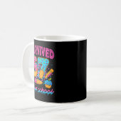 Mug I Survived 67 Days Of School Ice Cream Drip Six Se (Devant gauche)