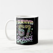 Mug I Survived 67 Days Of School Meme Funny Student Te (Gauche)