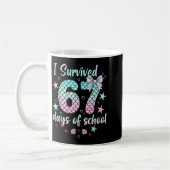 Mug I Survived 67 Days Of School Mermaid Coquette Bow  (Gauche)