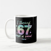 Mug I Survived 67 Days Of School Mermaid Coquette Bow (Gauche)