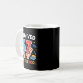 Mug I Survived 67 Days Of School Six Seven  (Devant gauche)