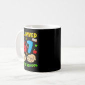 Mug I Survived 67 Days Of School Six Seven Meme Studen (Devant gauche)