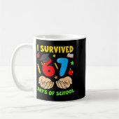 Mug I Survived 67 Days Of School Six Seven Meme Studen (Gauche)