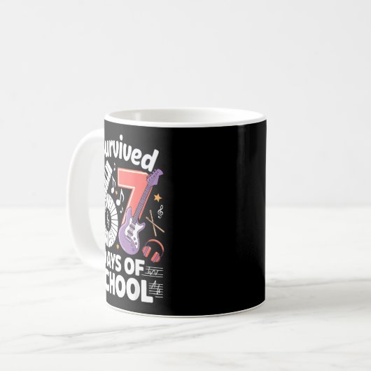 Mug I Survived 67 Days Of School - Teachers Students M (Devant gauche)