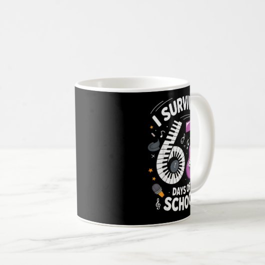 Mug I Survived 67 Days Of School - Teachers Students M (Devant droit)