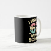 Mug I Survived 67 Days Of School With A Funny Ice Crea (Devant droit)