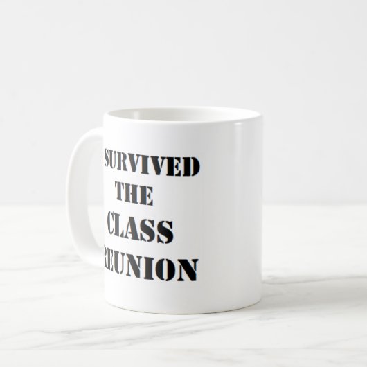Mug i survived class reunion (Devant gauche)