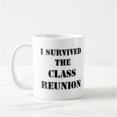 Mug i survived class reunion (Gauche)