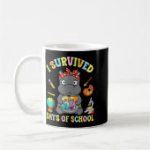 Mug I Survived Six Seven Days Of School Cute Hip Stude (Gauche)