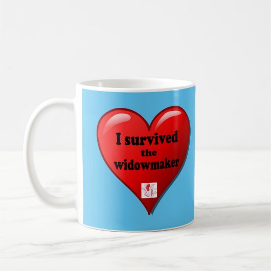 Mug I Survived the widowmaker (Gauche)