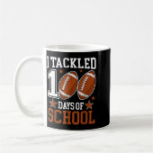 Mug I Tackled 100 Day Of School Funny 100th Day School (Gauche)