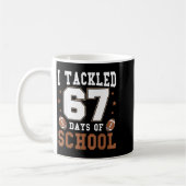 Mug I Tackled 67 Days Of School Funny Six Seven Meme F (Gauche)