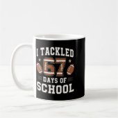 Mug I Tackled 67 Days Of School Funny Six Seven Meme F (Gauche)