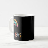 Mug I Teach Tiny Humans About Jesus Christian Teacher (Devant gauche)