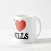 Mug I trolls de coeur (Devant droit)
