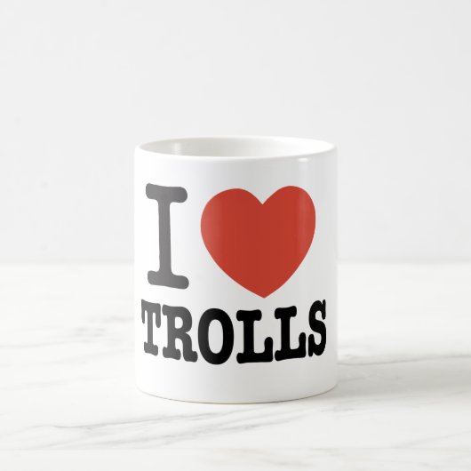 Mug I trolls de coeur (Centre)