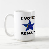 Mug I Voté Reste (Gauche)