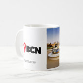 Mug I was in Barcelone : Anoni Gaudi's Parcs Güell (Devant gauche)