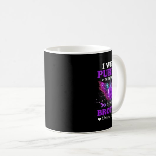 Mug I Wear Purple (Devant droit)