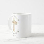 Mug I Will Praise Him In Every Season Psalm 146_2 Flor (Devant gauche)