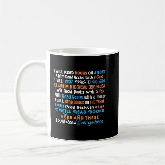 Mug I Will Read Books (Gauche)