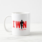 Mug I Win Google Me Motivational Confidence Shirt  (Gauche)
