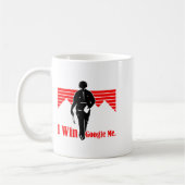 Mug I Win Google Me Motivational Retro Silhouette Shir (Gauche)