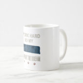 Mug I Work Hard So My British Shorthair Can Live Dream (Devant droit)