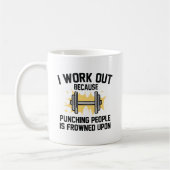 Mug I Work Out (Gauche)