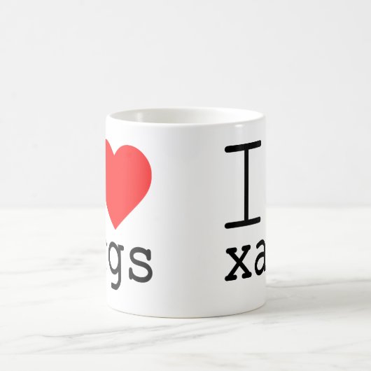 Mug I ❤️ xargs (Centre)