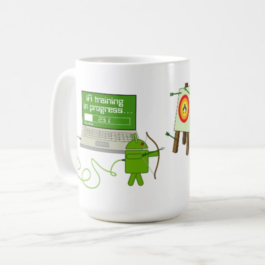Mug IA computer android linux windows apple (Devant gauche)