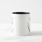 Mug IAAM de Schnauzer blanc (Centre)