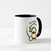 Mug IAAM Labradoodle jaune (Devant droit)