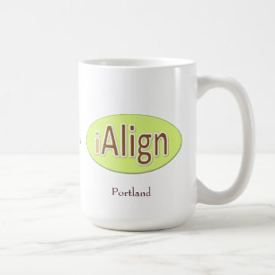 Mug iAlign + votre ville + votre nom