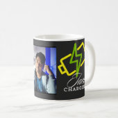 Mug Iam Chargé - Vibes Électriques Coupe Café (Devant droit)