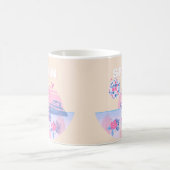 Mug Ibiza, Espagne, Art Voyage, Art Preppy, Rose, Past (Centre)