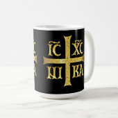 MUG IC XC NIKA JESUS CHRIST CONQUÊTES (Devant droit)